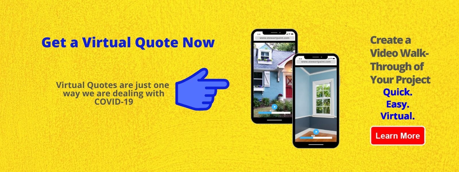 Get a Virtual Quote from Stewart Painting