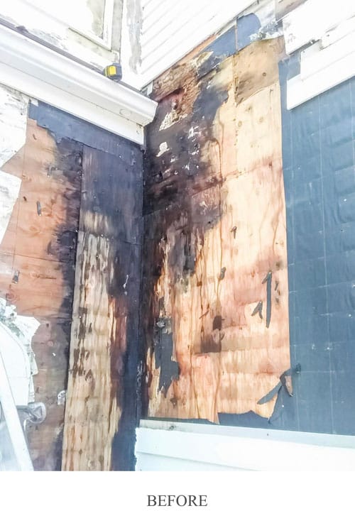Wood Rot Before